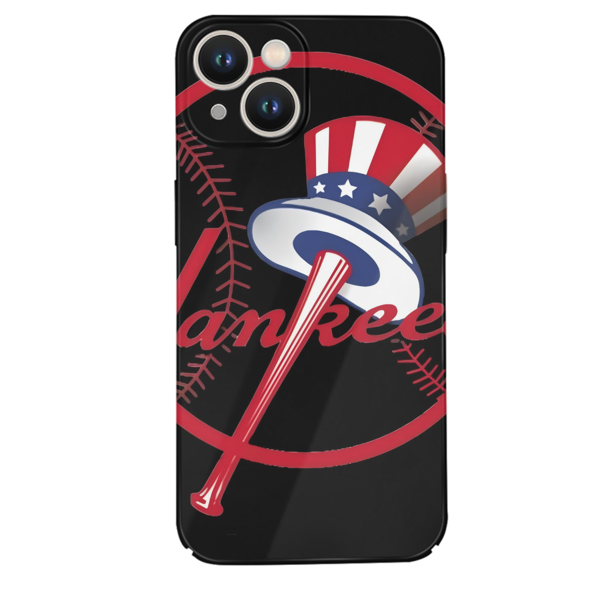 New York Yankees 188 IPhone 14 Series Full-Cover Hard Case – Shockproof With Raised Camera Protection – Precise Cutouts, Wireless Charging Compatible – Durable, Anti-Yellowing, Easy To Clean